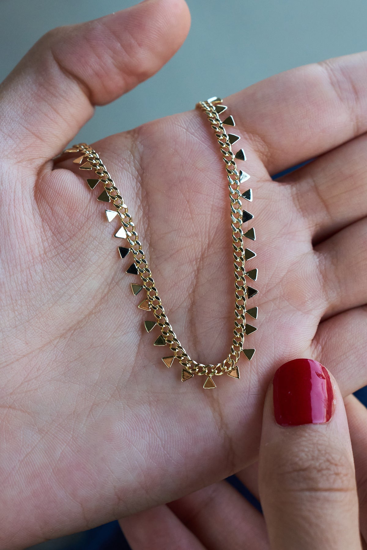 14K Zincir Kolye