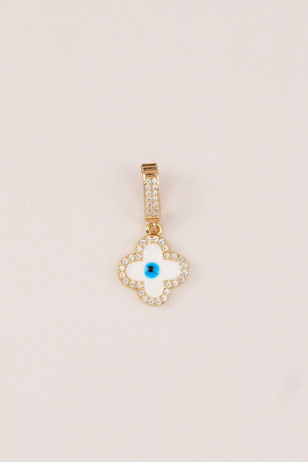 Gold Plated Lucky Clover Charm