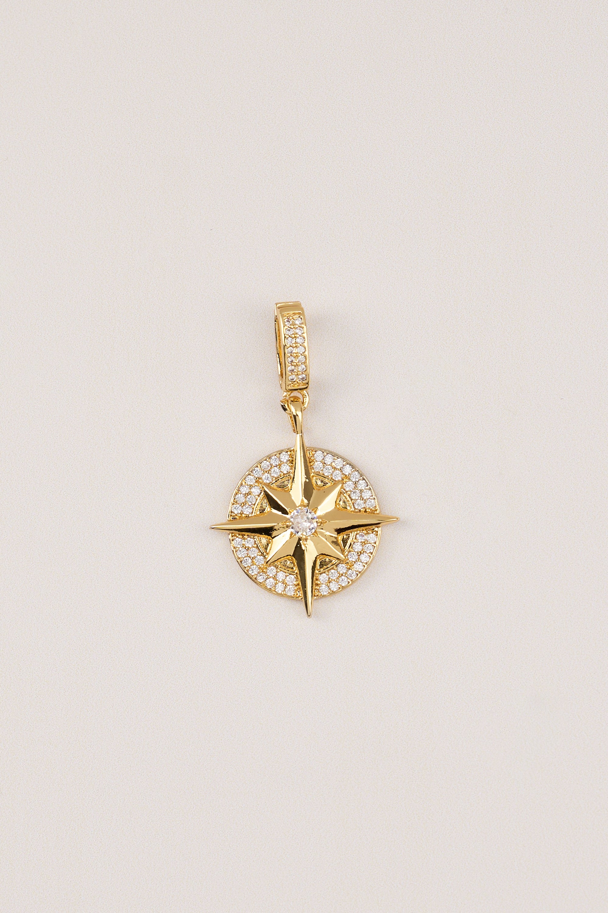 Gold Plated North Star Charm