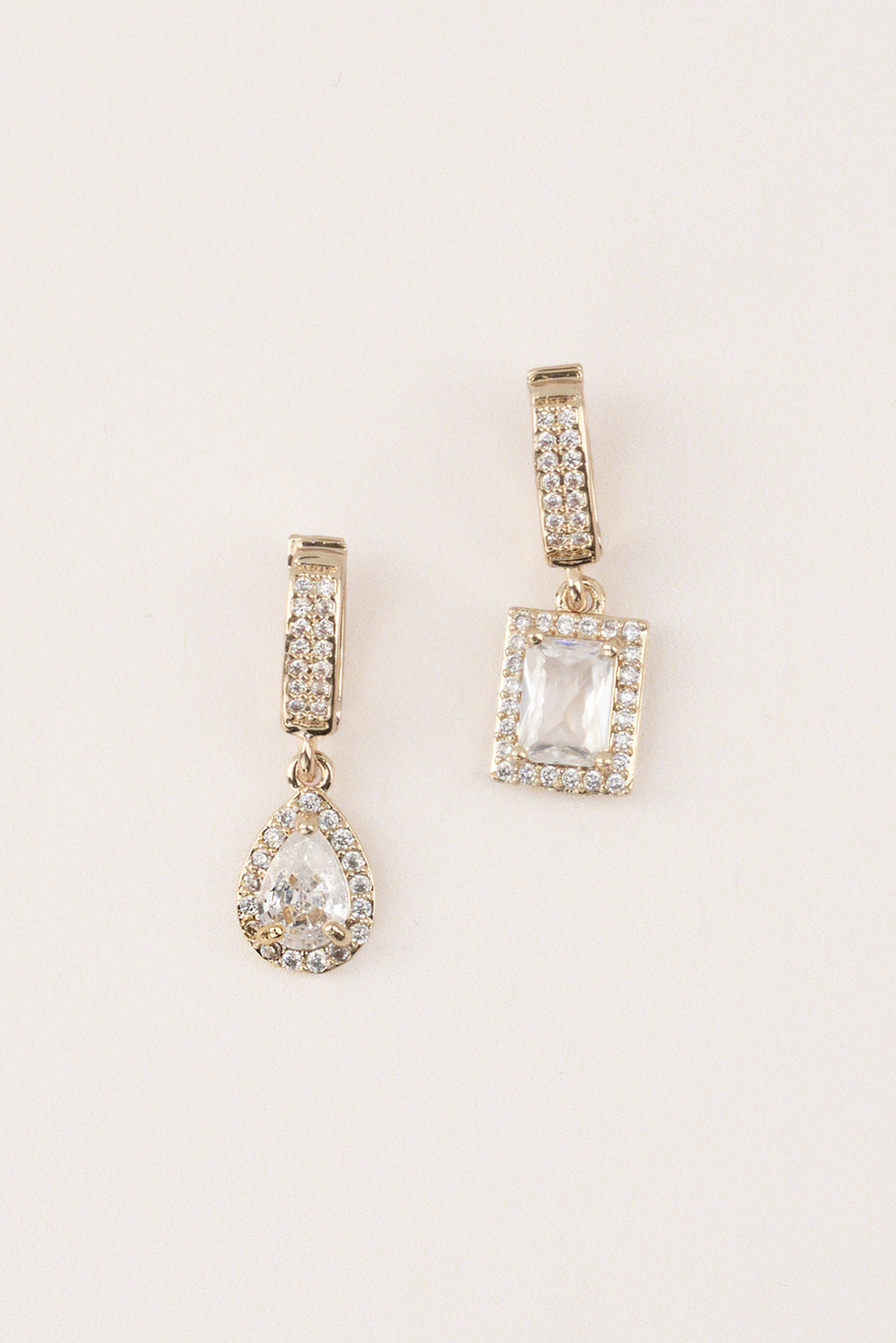 Gold Plated Design Stone Charm