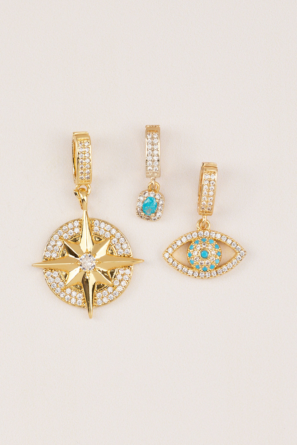 Gold Plated North Star Charm