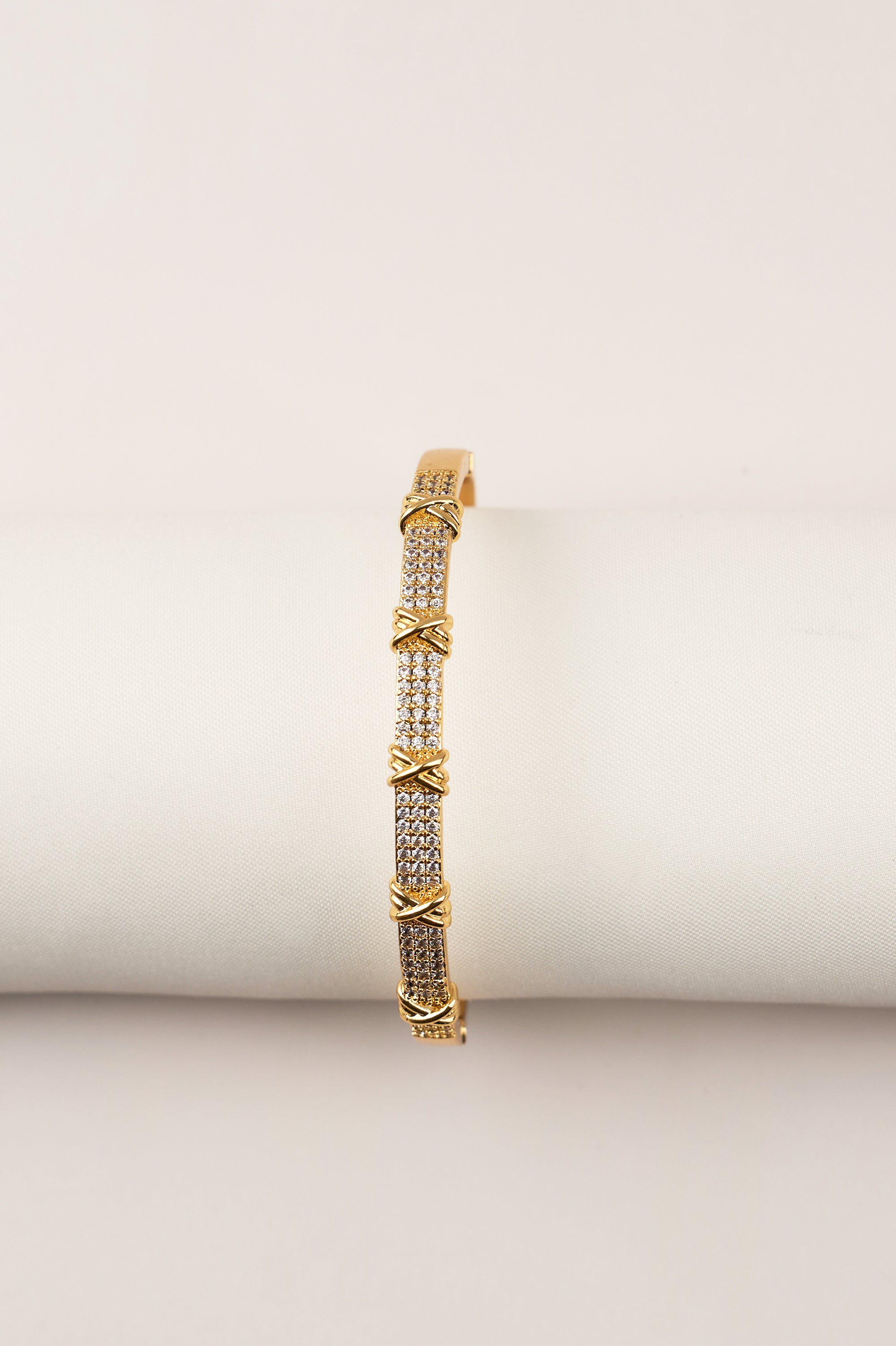 22K Altın Kaplama Tiff Kelepçe