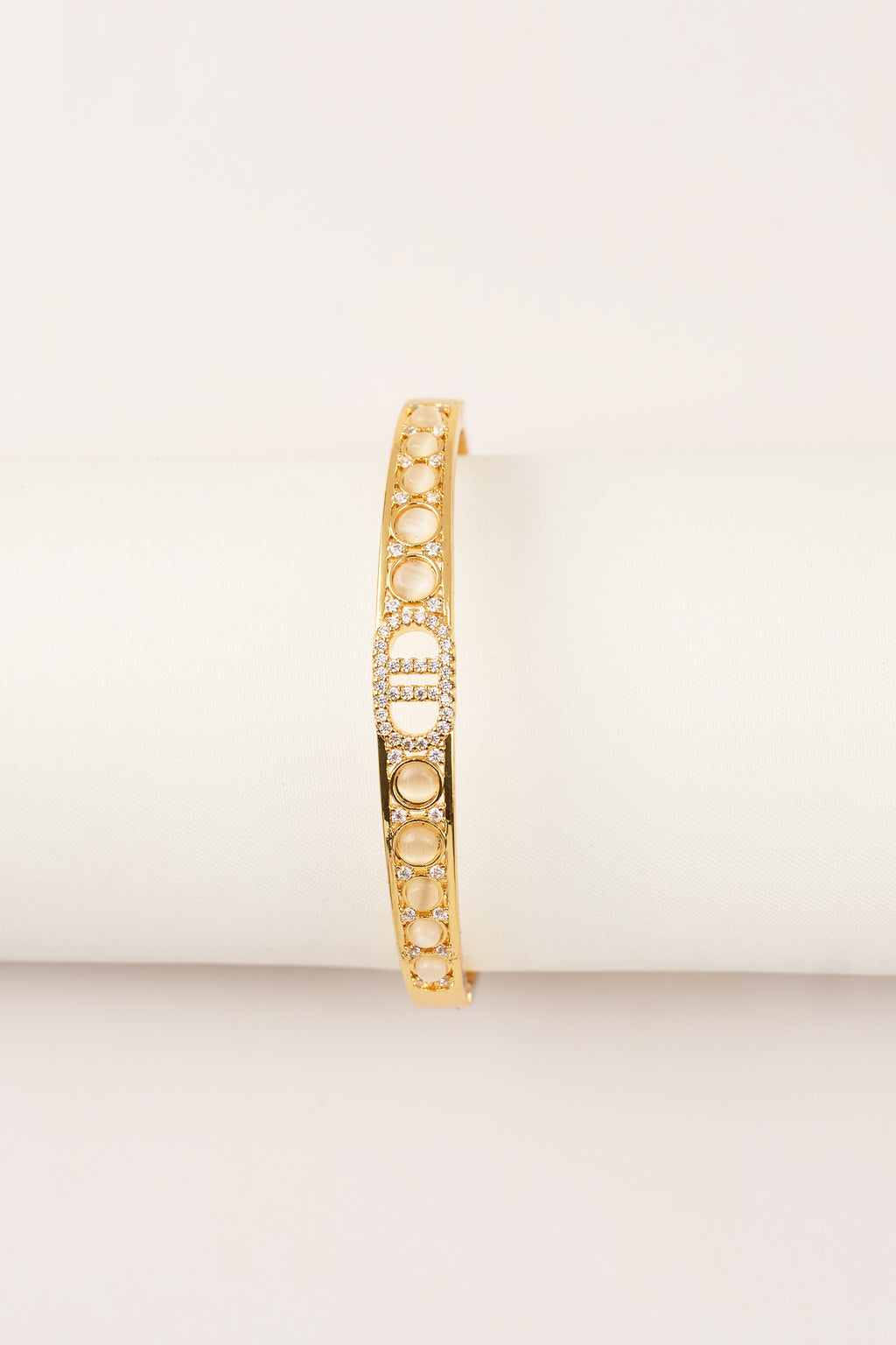 22K Gold Plated DD Bangle Gold