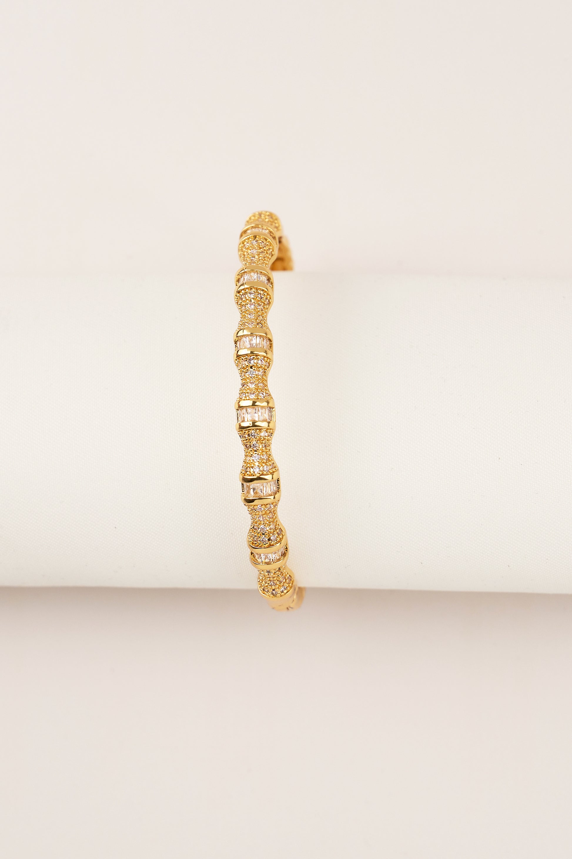 22K Gold Plated Aurora Cuff Gold