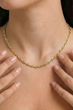 Altın Kaplama Étoile Kolye