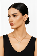 Altın Kaplama Zincir Yusufçuk Kolye