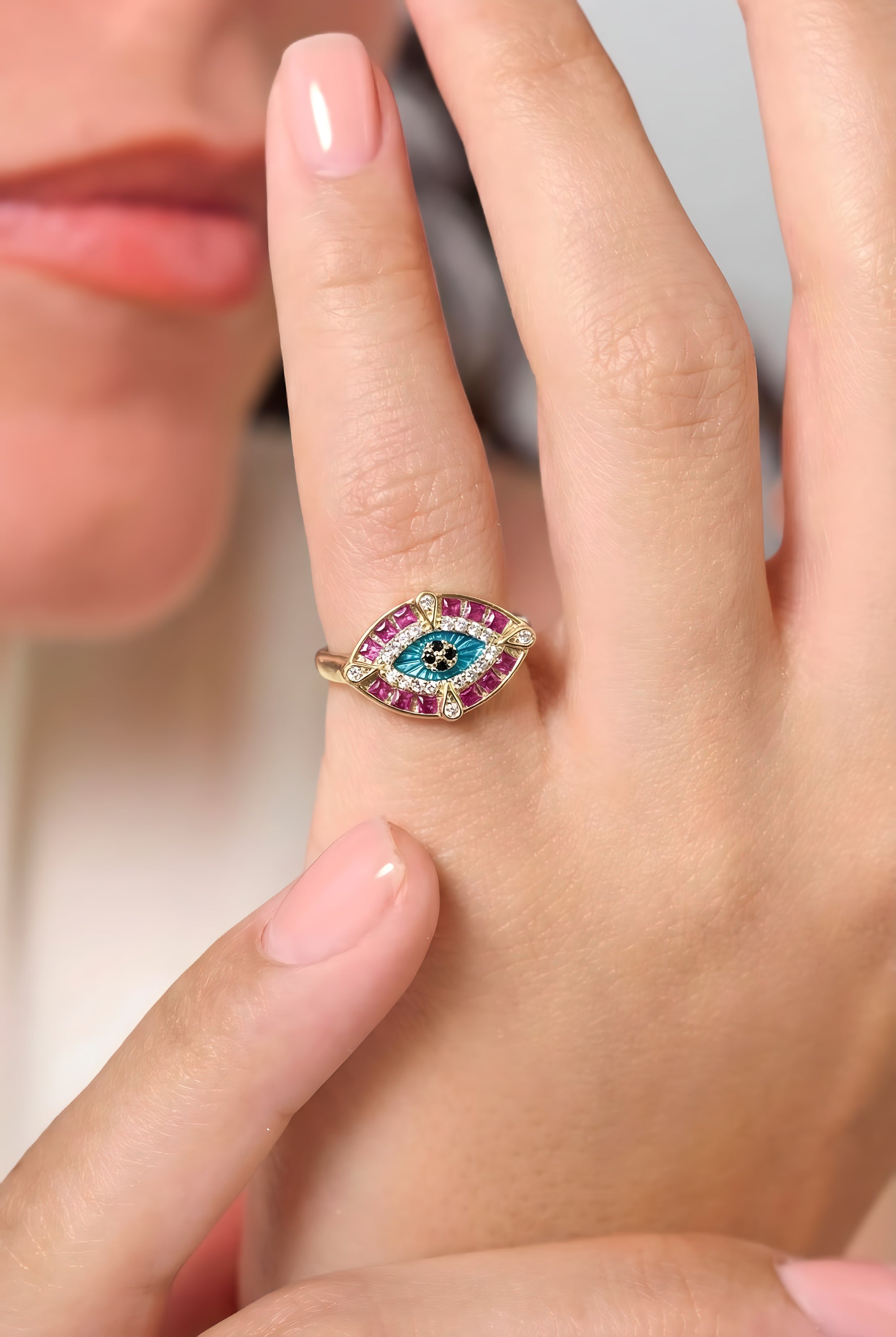 Serçe Parmak Lura Yüzük