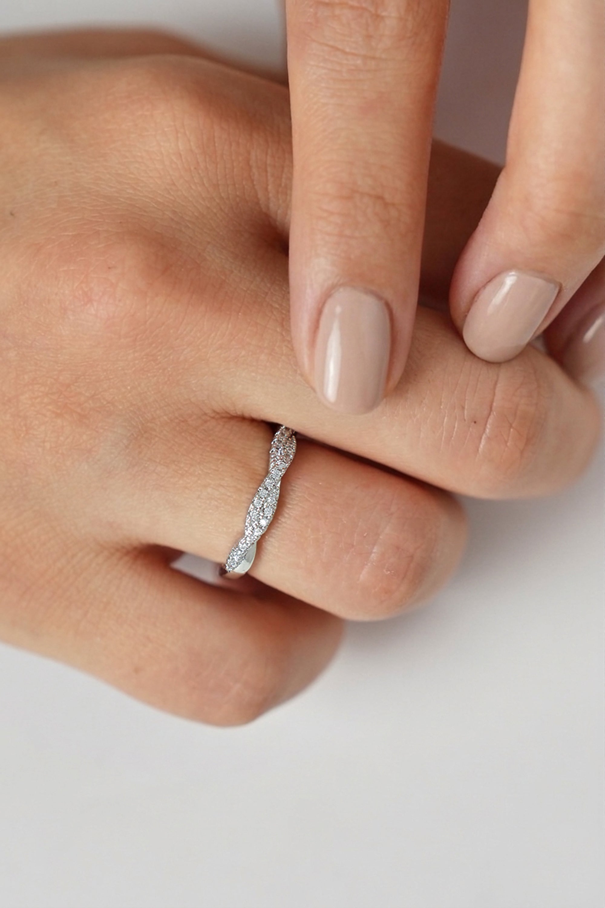 Rodyum Kaplama Sarmaşık Yüzük