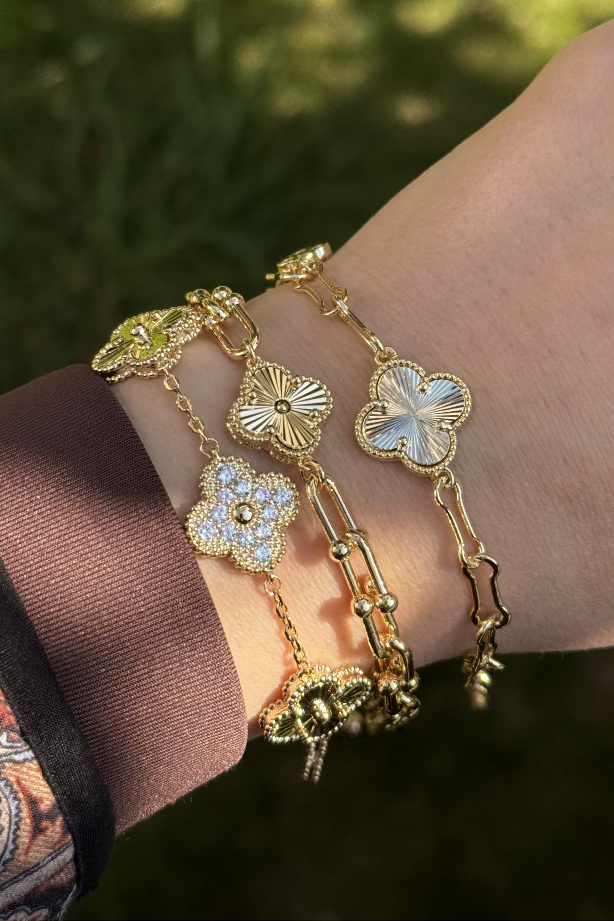 Altın Kaplama Royal Glow Bileklik