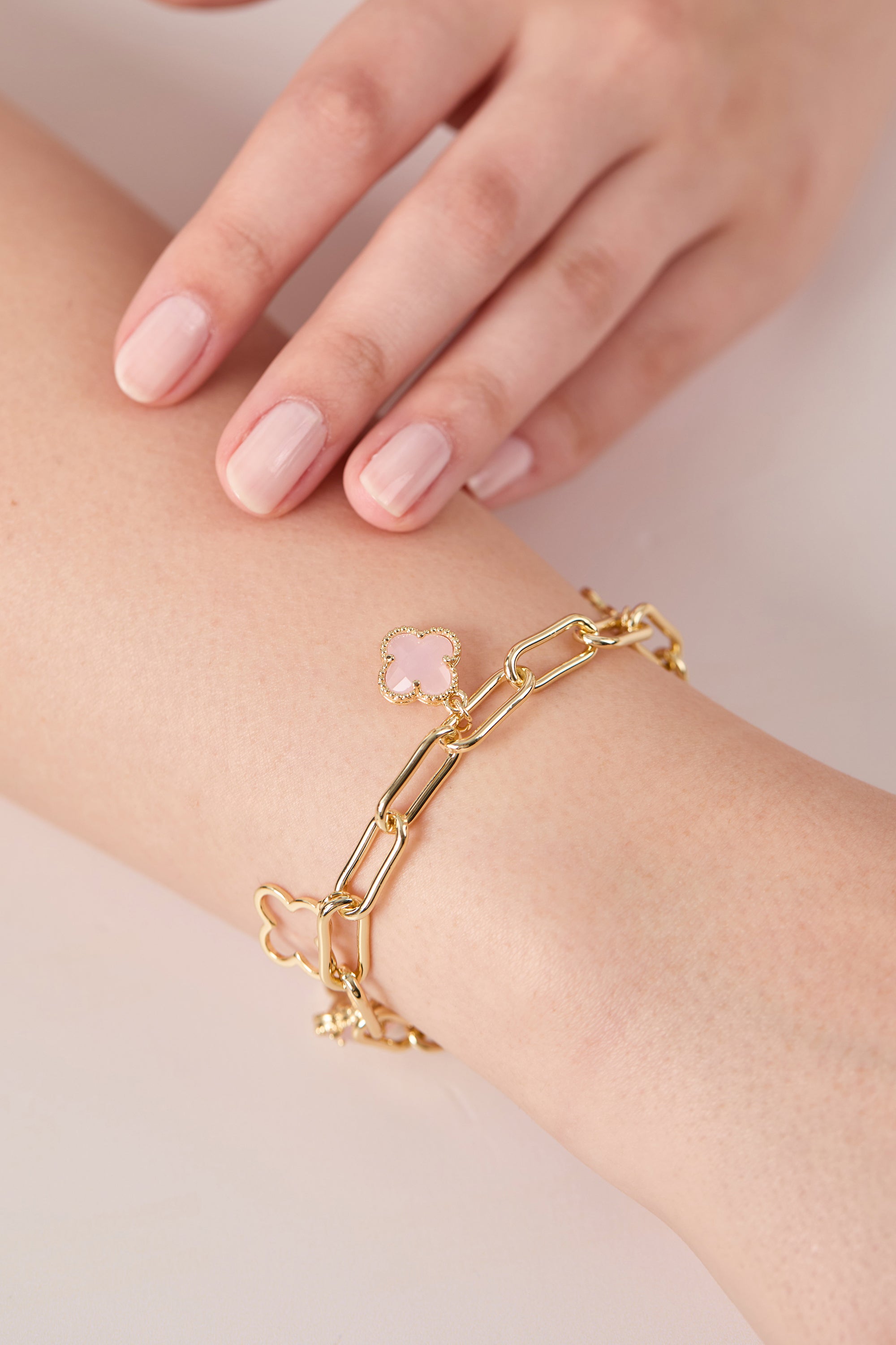14K Gold Plated Lucky Bracelet