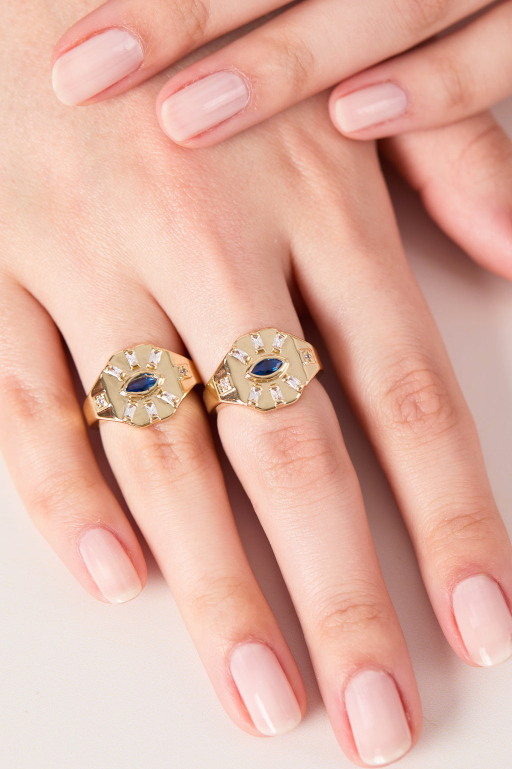 Rhodium Plated Luxury Ring