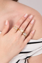 Altın Kaplama Eléa Yüzük