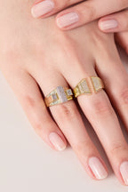 Altın Kaplama Eléa Yüzük