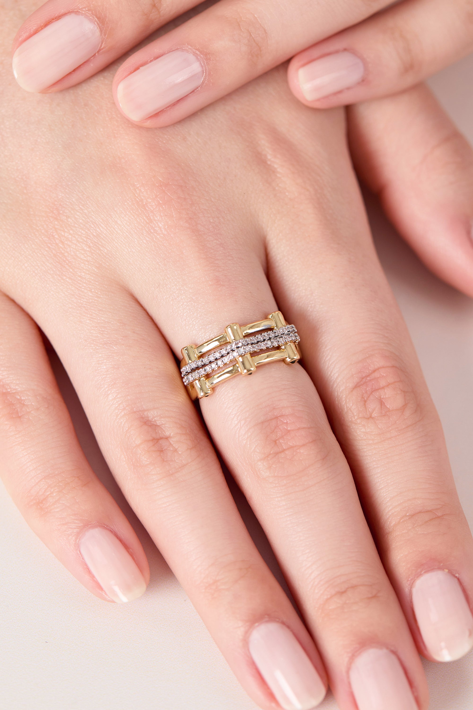 Gold Plated Nua Ring