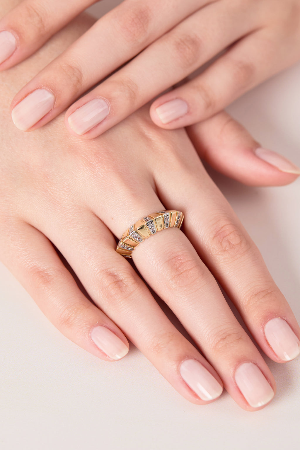 14K Gold Plated Brand Model Ring