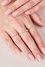 Rodyum Kaplama Luna Yüzük