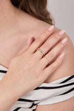 Mini Flower Detail Ring