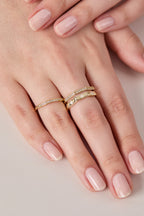 Mini Flower Detail Ring