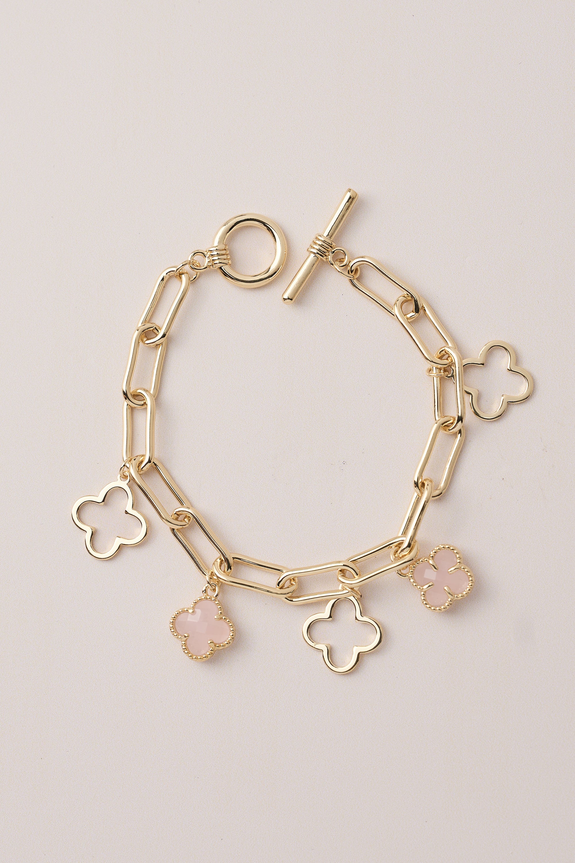 14K Gold Plated Lucky Bracelet