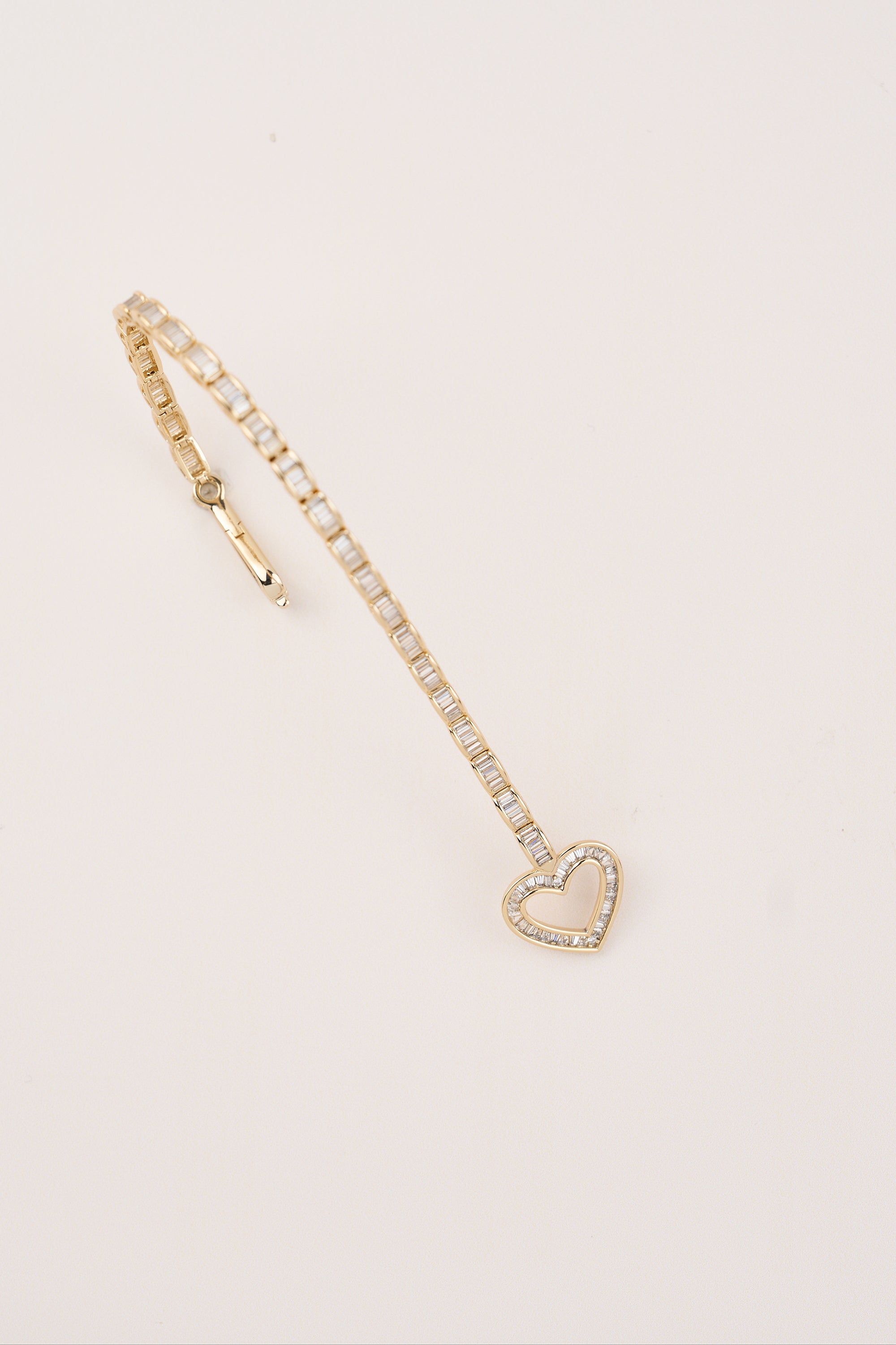 Xuping Heart Stone Bracelet