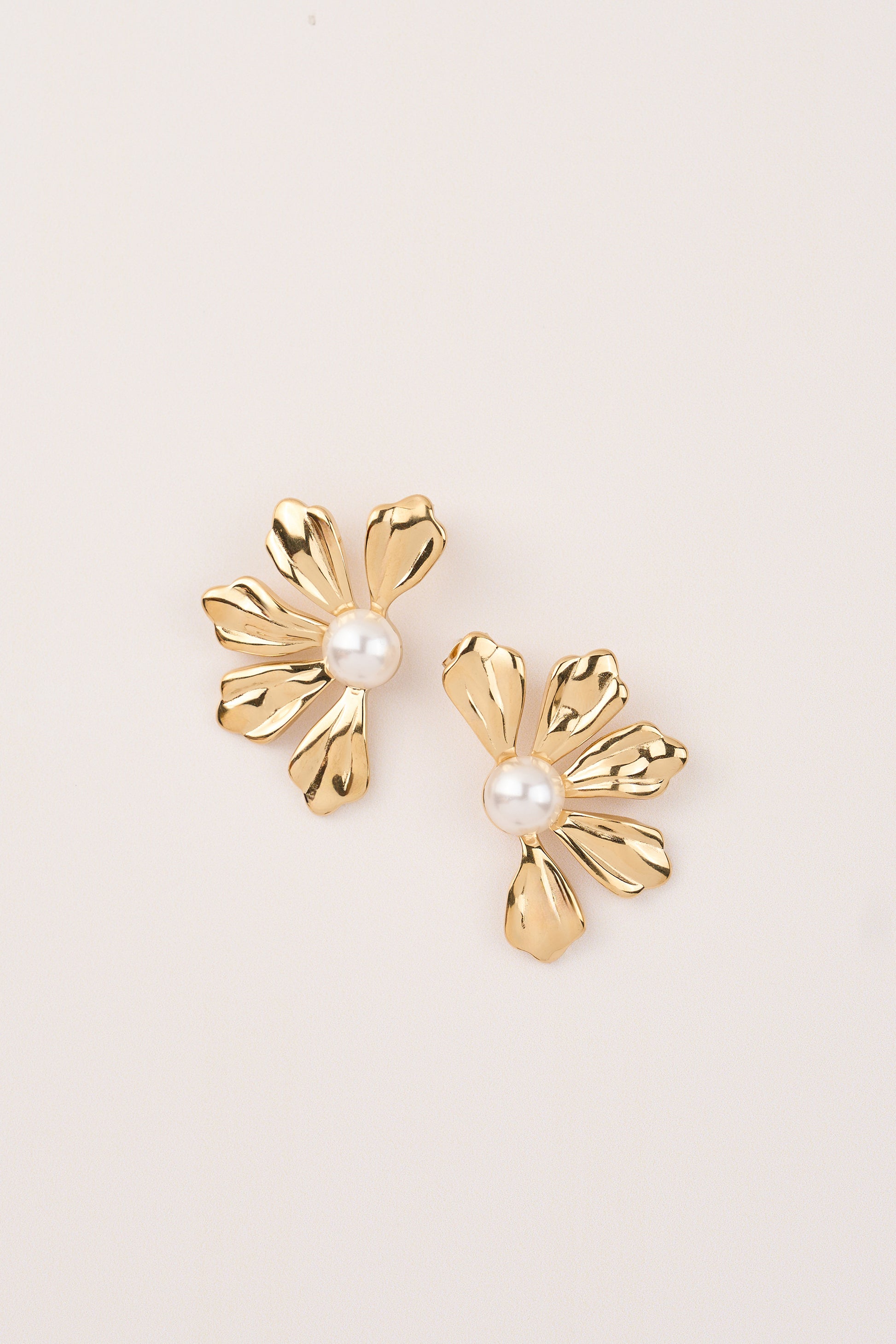 Steel Daisy Earring