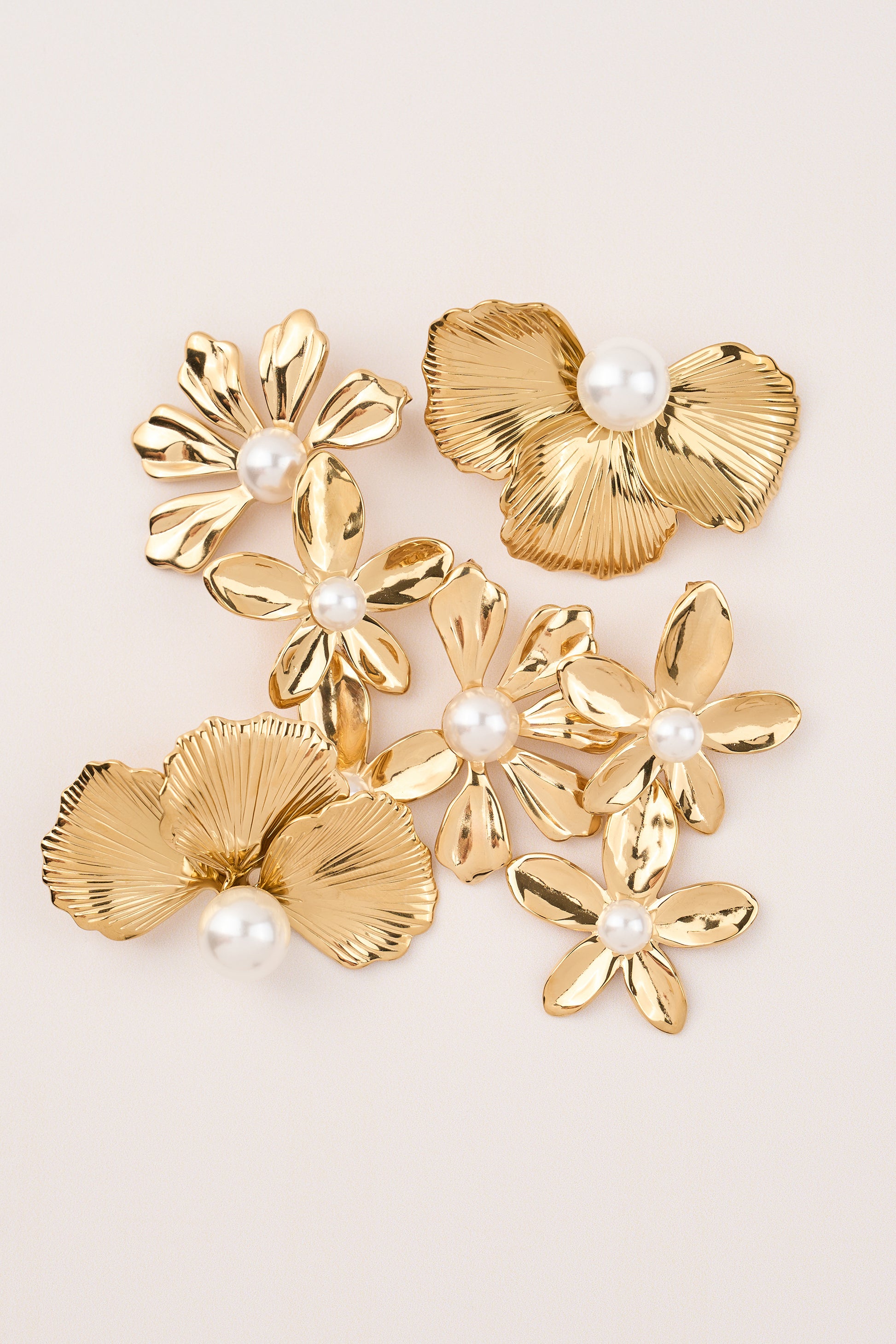 Steel Daisy Earring