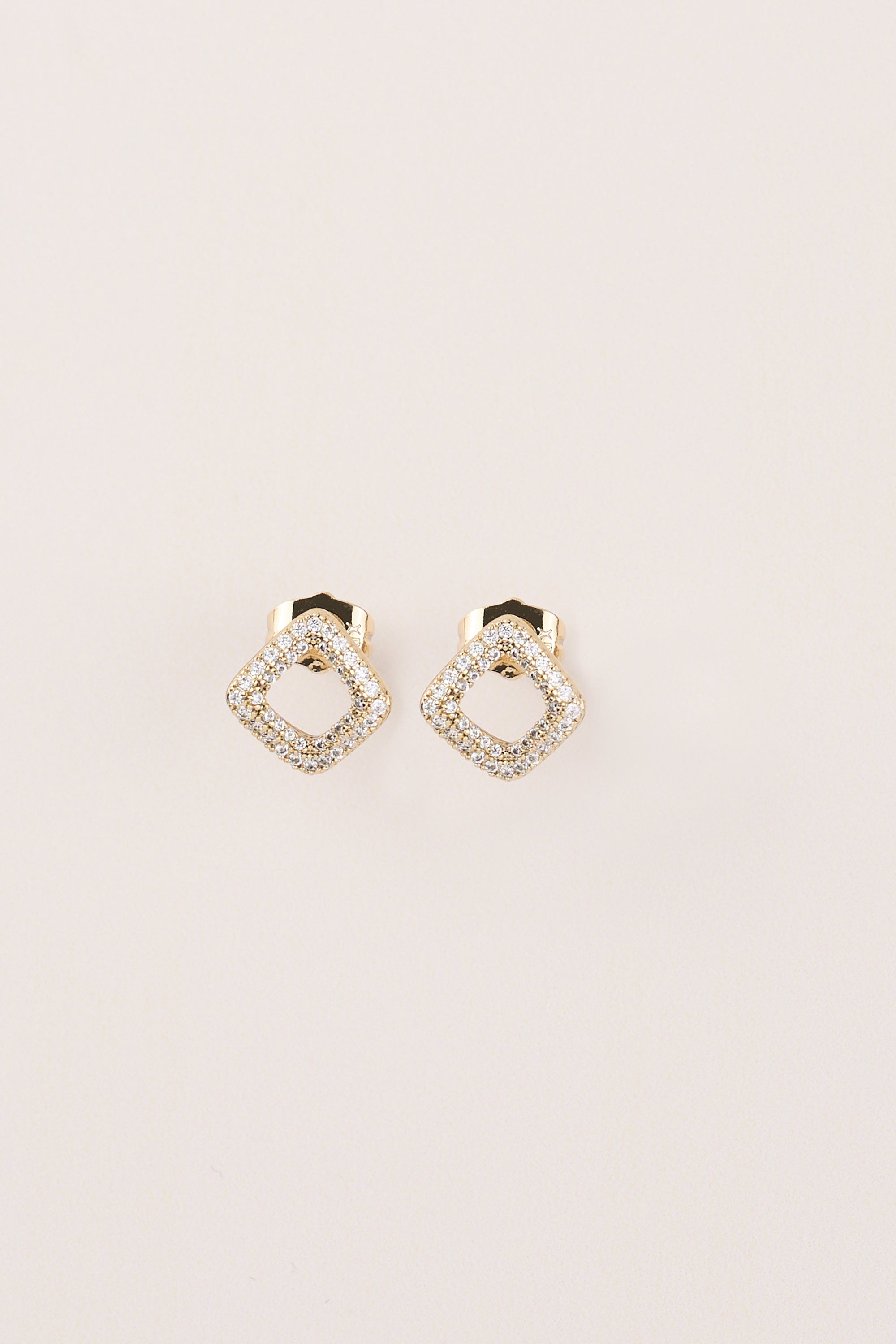 Xuping Diamond Stone Earrings