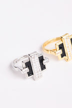 Rodyum Kaplama Serè Yüzük Silver