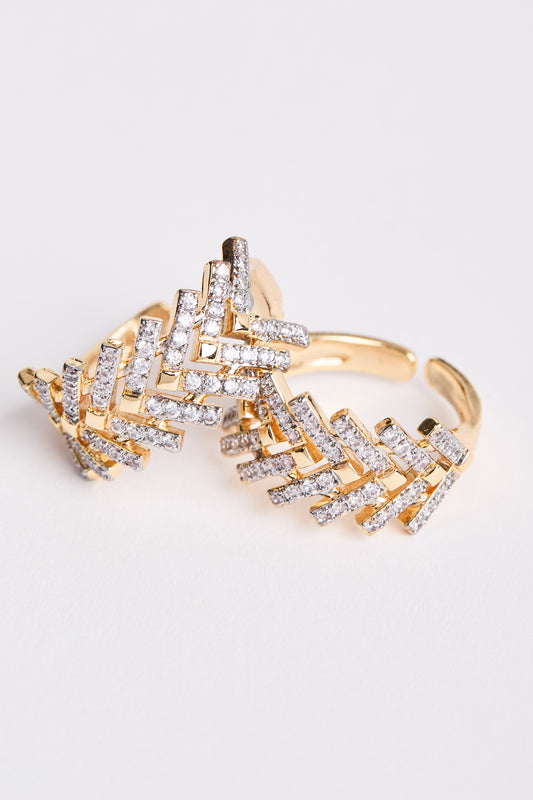 Rhodium Plated Lovely Ring