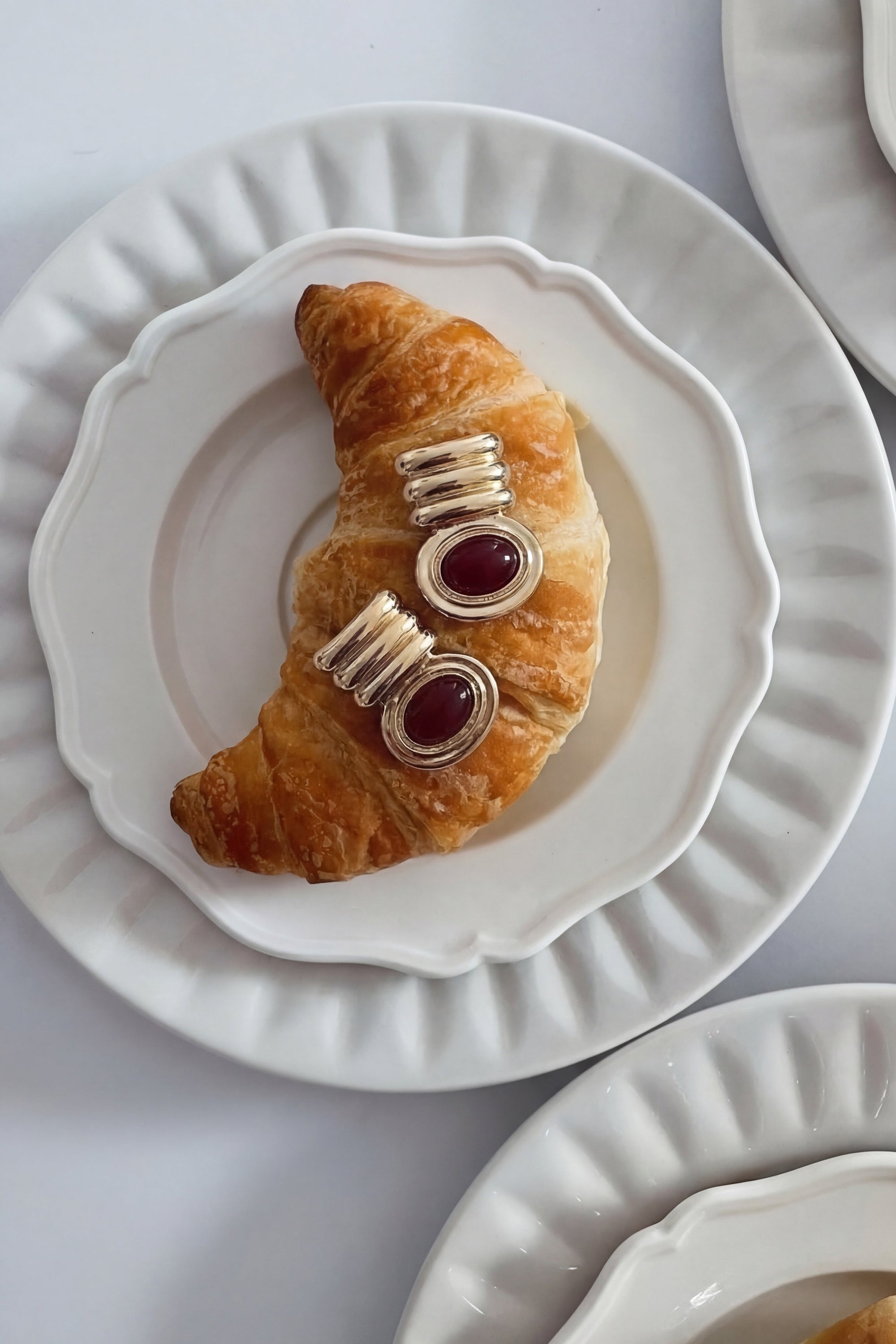 Özel Seri Zeréé Küpe Bordo