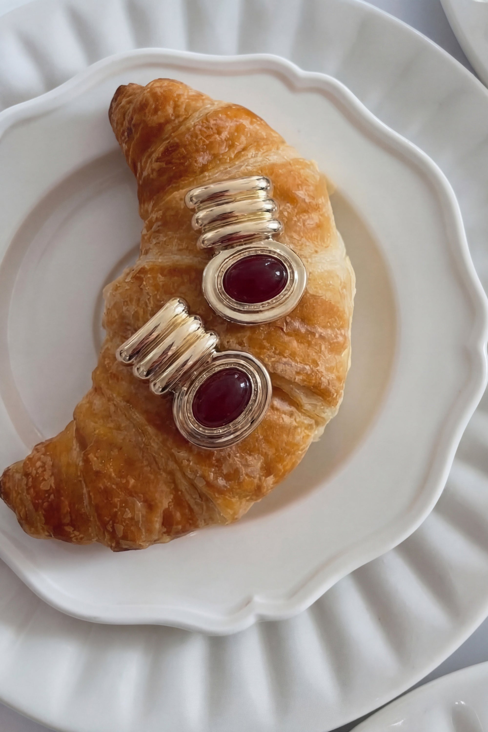 Özel Seri Zeréé Küpe Bordo