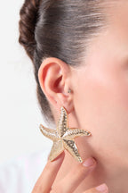 Tasarım Büyük Deniz Yıldızı Küpe