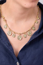 Altın Kaplama Boho Kolye