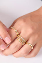 Altın Kaplama Yıldız Yüzük