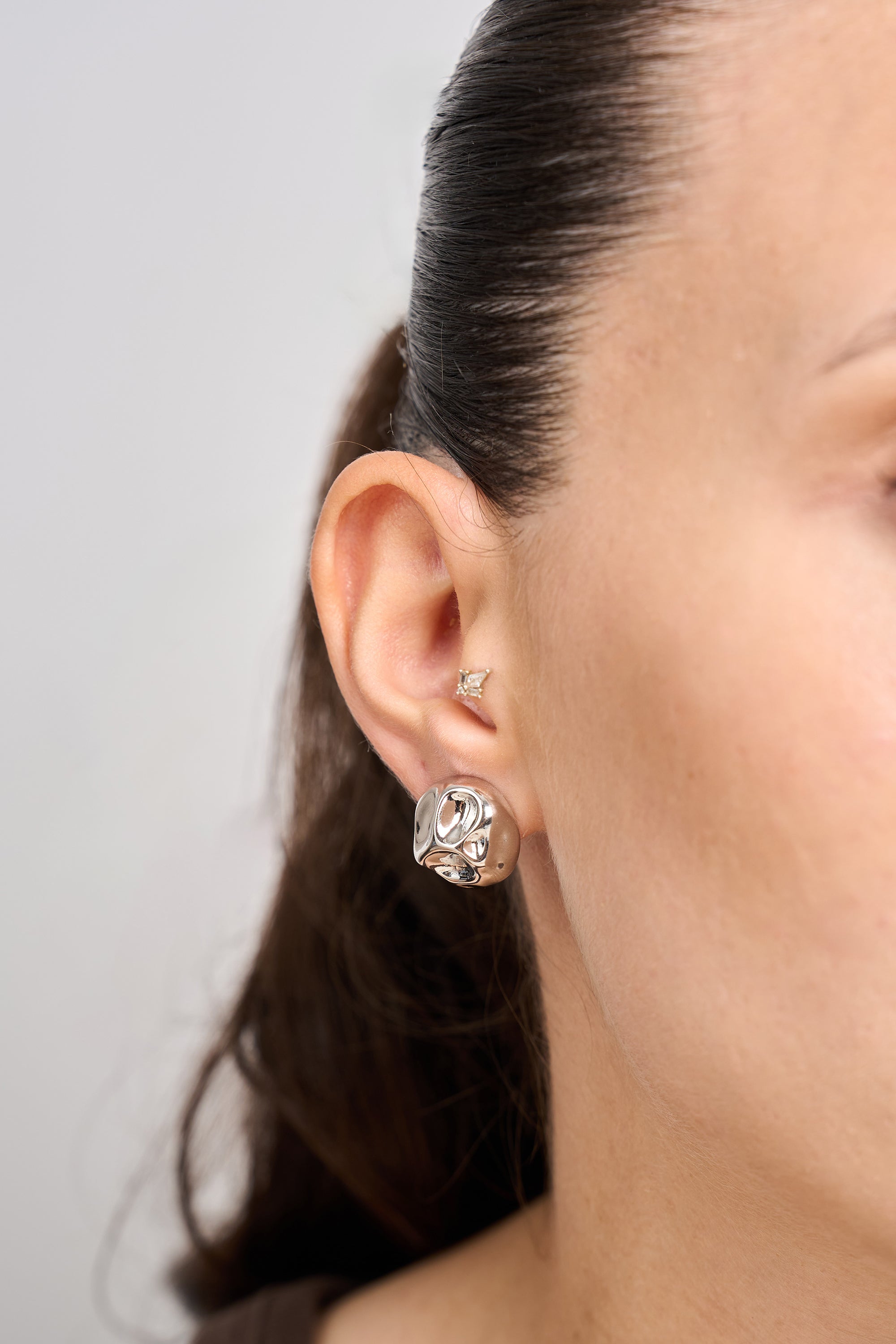 Xuping Gaia Küpe Silver