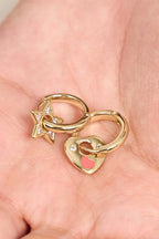 Xuping Kapli Yıldızlı Küpe