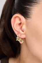 Xuping Kapli Yıldızlı Küpe