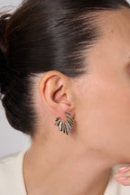 Özel Seri Çelik Timeless Gold Küpe