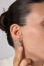 Özel Seri Çelik Timeless Gold Küpe