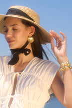 Büyük Deniz Kabuğu Küpe