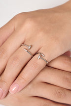 Çivi Model Serçe Parmak Yüzük