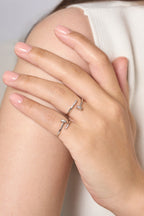 Çivi Model Serçe Parmak Yüzük