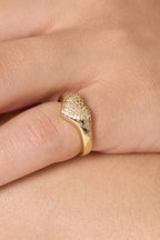 Kalpli Serçe Parmak Yüzük