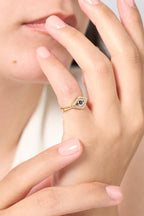 Göz Model Serçe Parmak Yüzük