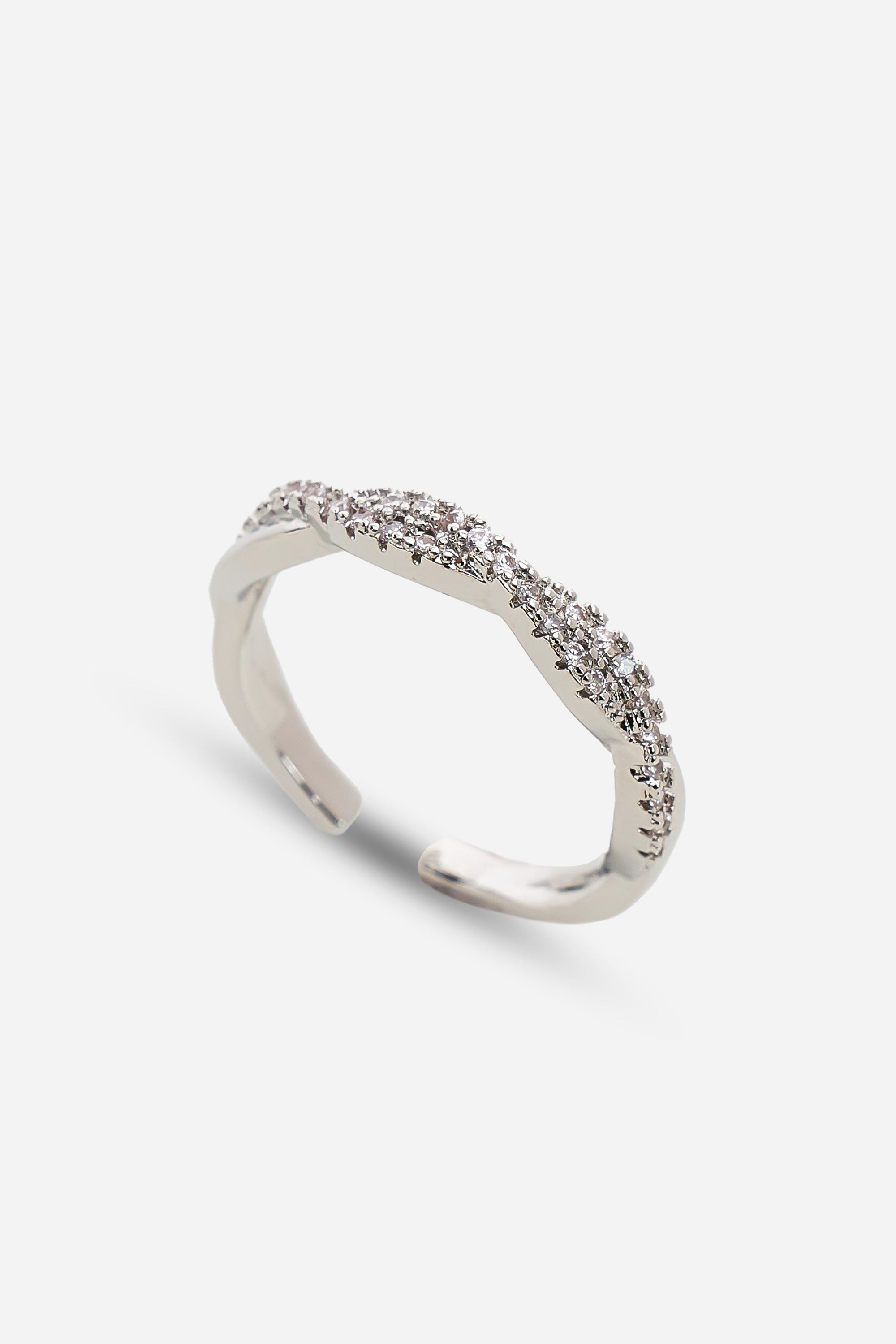 Rodyum Kaplama Sarmaşık Yüzük