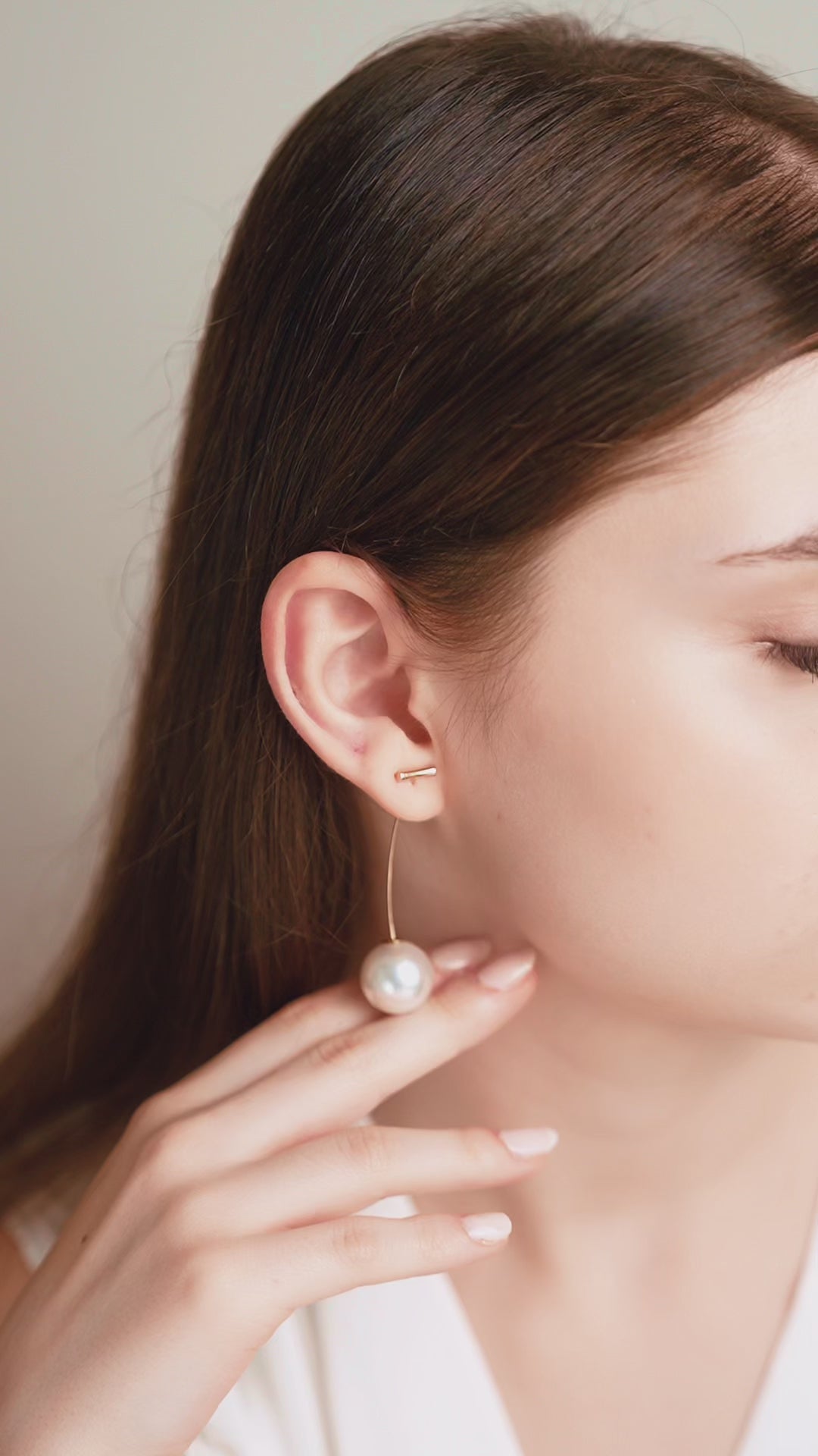 Pearl Cherry Earrings