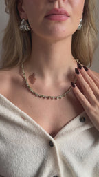 VIP Üçgen Taşlı Kolye