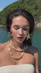 Tasarım Büyük Deniz Yıldızı Küpe